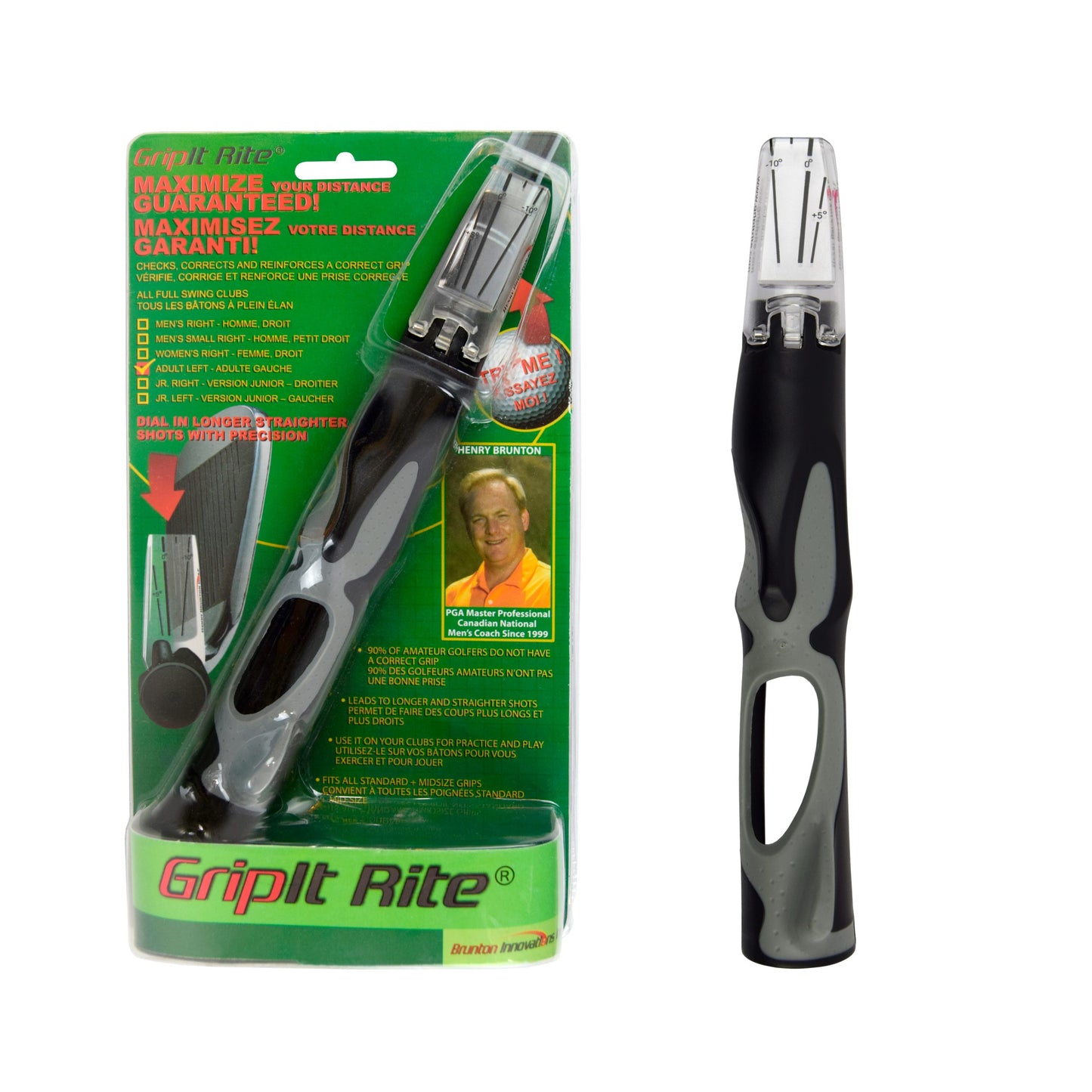GripIt Rite Golf Grip Trainer - Men’s Left Handed